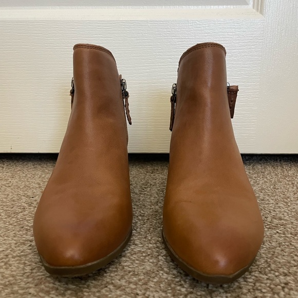 Frye Women’s Judith Bootie Leather Double Zip - Picture 2 of 11